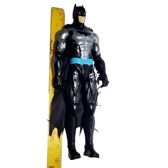 Batman 12" Action Figure Lot – Tech Tactical Rapid Change Grey Rebirth DC - Picture 12 of 16